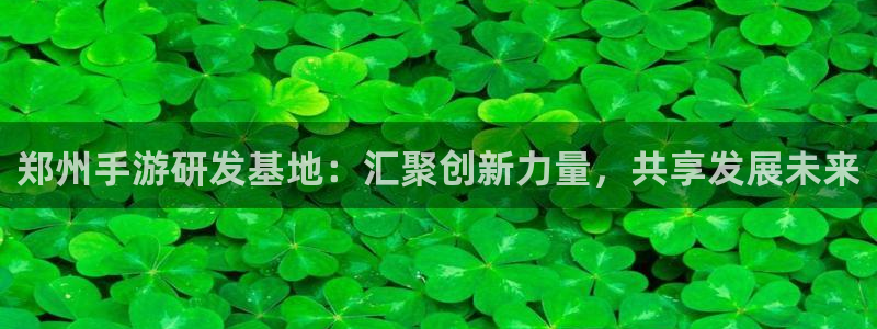 巅峰国际平台：郑州手游研发基地：汇聚创新力量，共享发展未来